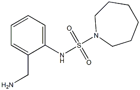 N-[2-(aminomethyl)phenyl]azepane-1-sulfonamide