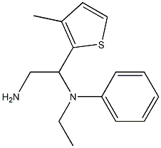N-[2-amino-1-(3-methylthien-2-yl)ethyl]-N-ethyl-N-phenylamine