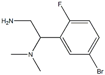 N-[2-amino-1-(5-bromo-2-fluorophenyl)ethyl]-N,N-dimethylamine