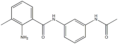 N-[3-(acetylamino)phenyl]-2-amino-3-methylbenzamide|