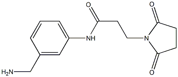 N-[3-(aminomethyl)phenyl]-3-(2,5-dioxopyrrolidin-1-yl)propanamide