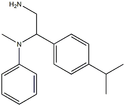 N-{2-amino-1-[4-(propan-2-yl)phenyl]ethyl}-N-methylaniline