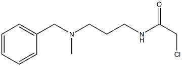 N-{3-[benzyl(methyl)amino]propyl}-2-chloroacetamide