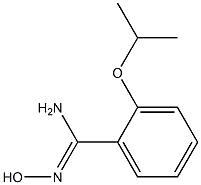 N'-hydroxy-2-isopropoxybenzenecarboximidamide Structure