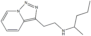pentan-2-yl(2-{[1,2,4]triazolo[3,4-a]pyridin-3-yl}ethyl)amine Structure