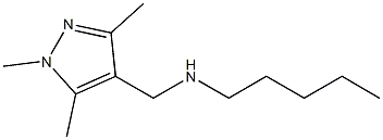 pentyl[(1,3,5-trimethyl-1H-pyrazol-4-yl)methyl]amine