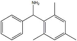 phenyl(2,4,6-trimethylphenyl)methanamine Structure