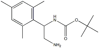 tert-butyl 2-amino-1-mesitylethylcarbamate