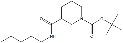 tert-butyl 3-(pentylcarbamoyl)piperidine-1-carboxylate