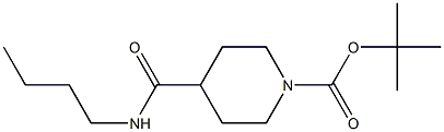 tert-butyl 4-[(butylamino)carbonyl]piperidine-1-carboxylate