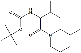 tert-butyl N-[1-(dipropylcarbamoyl)-2-methylpropyl]carbamate