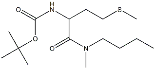 tert-butyl N-{1-[butyl(methyl)carbamoyl]-3-(methylsulfanyl)propyl}carbamate