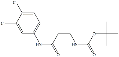 tert-butyl N-{2-[(3,4-dichlorophenyl)carbamoyl]ethyl}carbamate