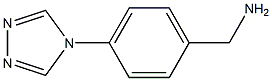 4-[1,2,4]Triazol-4-yl-benzylamine 化学構造式