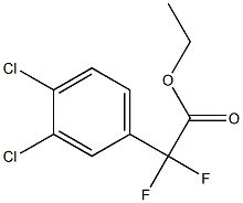 Ethyl (3,4-Dichlorophenyl)-difluoroacetate Structure
