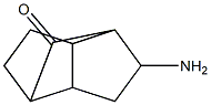 1,4-Methanopentalen-7-one,  2-aminooctahydro- 化学構造式