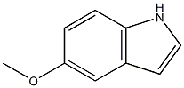 1H-indole, 5-methoxy 结构式