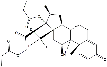 Betamethasone-d3 Struktur