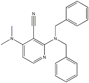 2-(dibenzylamino)-4-(dimethylamino)nicotinonitrile