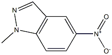 5-nitro-1-methyl-1H-indazole Structure