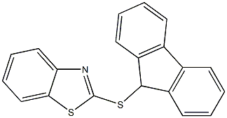 2-(9H-fluoren-9-ylsulfanyl)-1,3-benzothiazole Structure