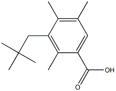 2,4,5-trimethyl-3-neopentylbenzoic acid