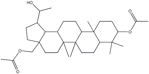 3a-[(acetyloxy)methyl]-1-(1-hydroxyethyl)-5a,5b,8,8,11a-pentamethylicosahydro-3aH-cyclopenta[a]chrysen-9-yl acetate