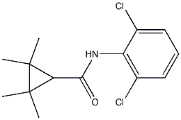 N-(2,6-dichlorophenyl)-2,2,3,3-tetramethylcyclopropanecarboxamide Structure