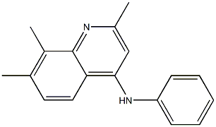 2,7,8-trimethyl-N-phenyl-4-quinolinamine