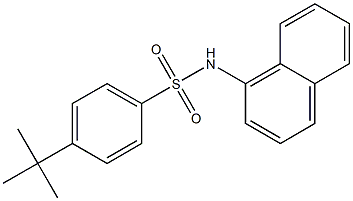 4-tert-butyl-N-(1-naphthyl)benzenesulfonamide