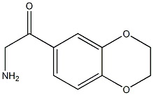 2-amino-1-(2,3-dihydro-1,4-benzodioxin-6-yl)ethanone Structure