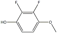 4-Methoxy-2,3-difluorophenol Structure