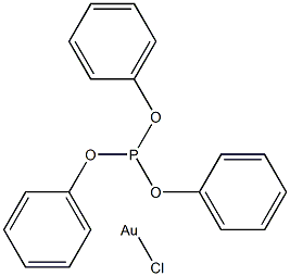 Chloro(triphenylphosphite)gold Structure