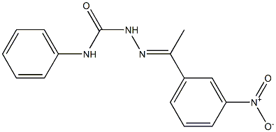 2-[(E)-1-(3-nitrophenyl)ethylidene]-N-phenyl-1-hydrazinecarboxamide