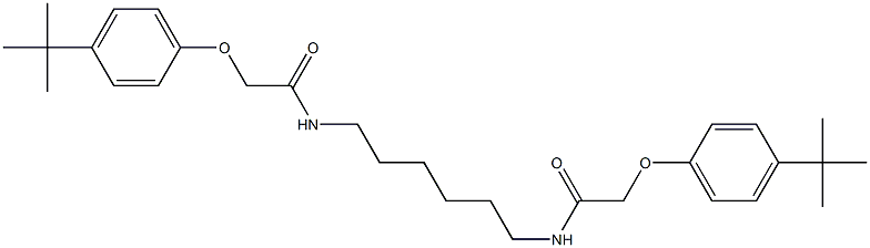 2-[4-(tert-butyl)phenoxy]-N-[6-({2-[4-(tert-butyl)phenoxy]acetyl}amino)hexyl]acetamide