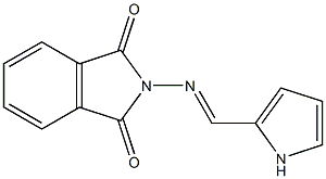 2-{[(E)-1H-pyrrol-2-ylmethylidene]amino}-1H-isoindole-1,3(2H)-dione Structure