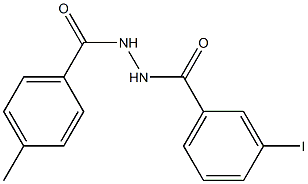 3-iodo-N'-(4-methylbenzoyl)benzohydrazide