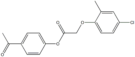 4-acetylphenyl 2-(4-chloro-2-methylphenoxy)acetate