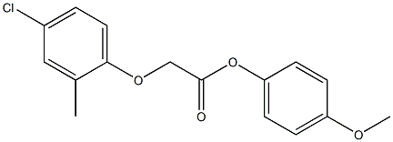 4-methoxyphenyl 2-(4-chloro-2-methylphenoxy)acetate