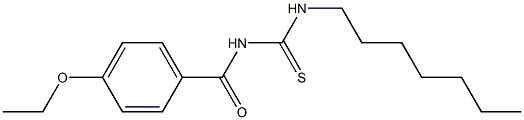 N-(4-ethoxybenzoyl)-N'-heptylthiourea