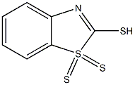 Mercaptobenzothiazole disulfide Structure