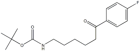 tert-butyl 6-(4fluorophenyl)-6-oxohexylcarbamate