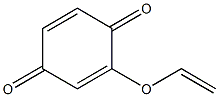 2-(vinyloxy)cyclohexa-2,5-diene-1,4-dione Struktur