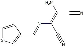 (Z)-2-amino-3-{[(E)-3-thienylmethylidene]amino}-2-butenedinitrile|