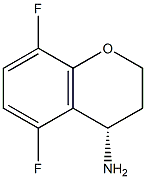 (S)-5,8-difluoro-3,4-dihydro-2H-chromen-4-amine Struktur