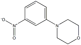 4-(3-硝基苯基)吗啉, , 结构式