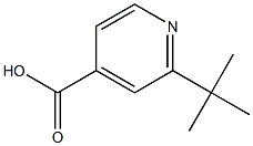 2-叔丁基吡啶-4-羧酸,,结构式