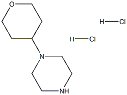 1-(tetrahydro-2H-pyran-4-yl)piperazine dihydrochloride Structure