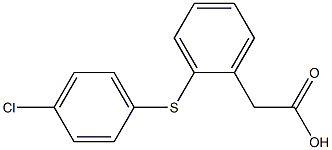 [o-(p-Chlorophenylthio)phenyl]acetic acid