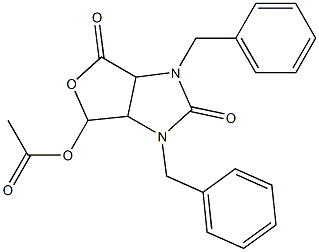4-Acetyloxy-1,3-dibenzyl-3a,4-dihydro-1H-furo[3,4-d]imidazole-2,6(3H,6aH)-dione